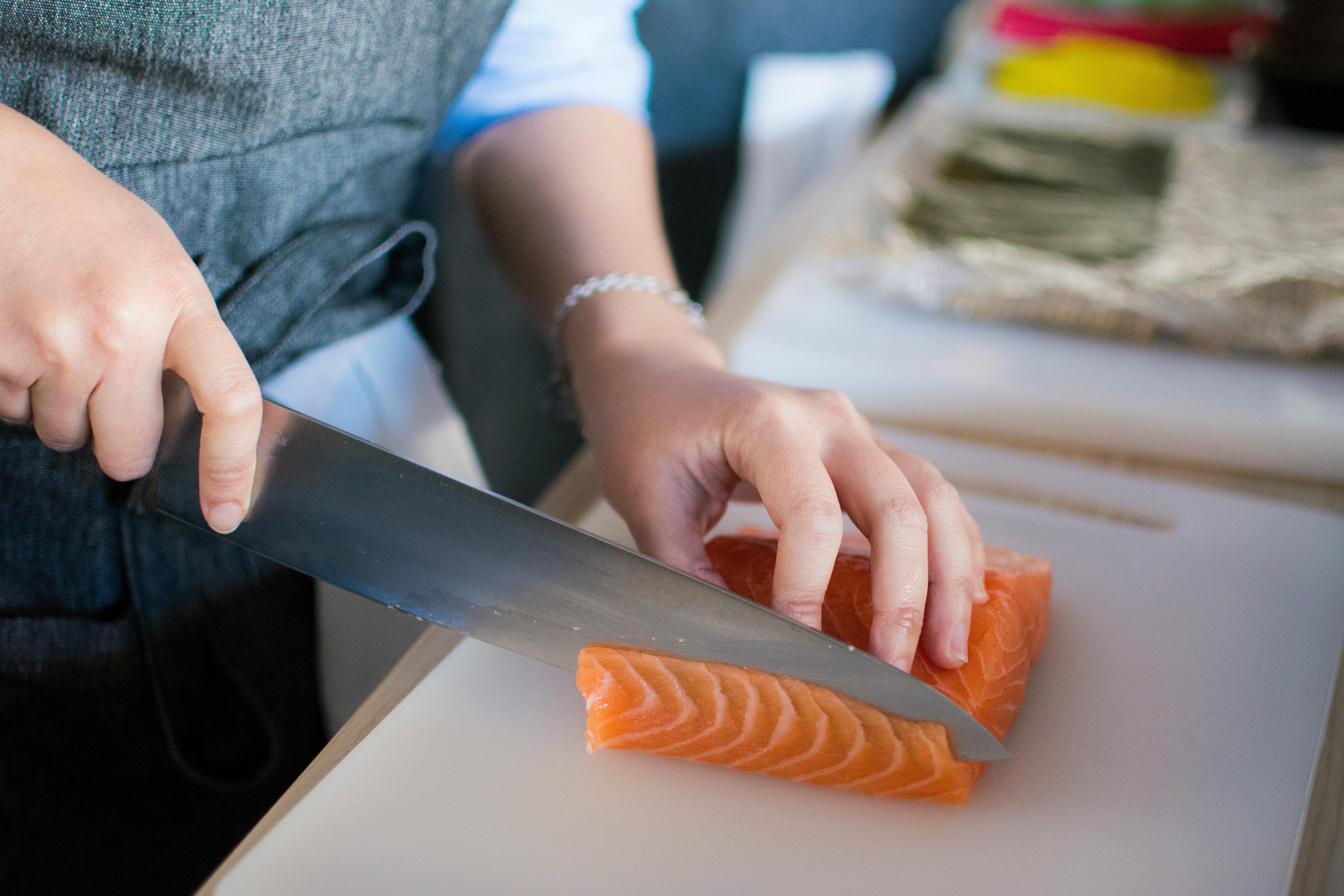 Fisch schneiden